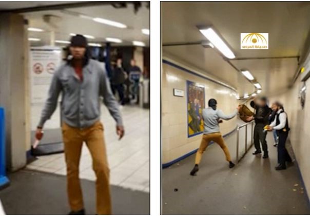 حمله یک داعشی به مسافران متروی لندن