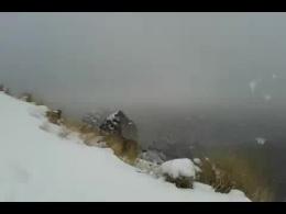 حریر برف در ارتفاعات تهران + فیلم 