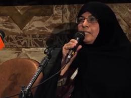 سخنرانی مادر شهید احمدی روشن در آغاز اکران جشنواره عمار
