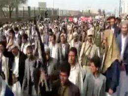  تظاهرات گسترده در یمن علیه تجاوزات آل سعود