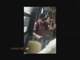 حمله به مسافران اتوبوس با اسپری فلفل