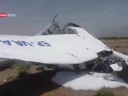 سقوط هواپیمای آموزشی در نظرآباد
