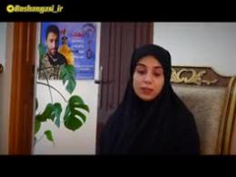 همسر شهید حسین‌پور : وهابی‌ها باید از اسم فرزندم بترسند
