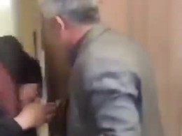 فیلمی که ادعا میکند؛حرکت ناشایسته فرماندار شهر نقده با دو شهروند