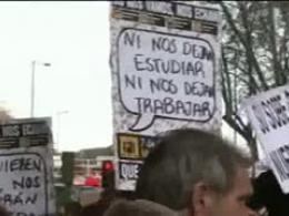 بحران اقتصادي اروپا ؛ تظاهرات در اسپانيا