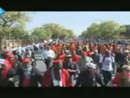 اعتراض مردم آفریقای جنوبی به سفر اوباما به این کشور