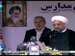 دکتر روحانی: در مدارس برای آینده ایران تلاش کنید