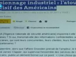 جاسوسی بزرگ اقتصادی و صنعتی آمریکا از فرانسه