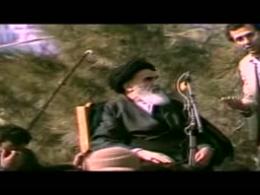 لحظه ی تاریخی دیدار امام خمینی با مردم