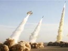 شبیه سازی حمله موشکی ایران به اسرائیل