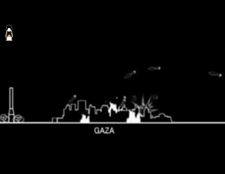 انیمیشن واقعیت جنایات اسرائیل در غزه