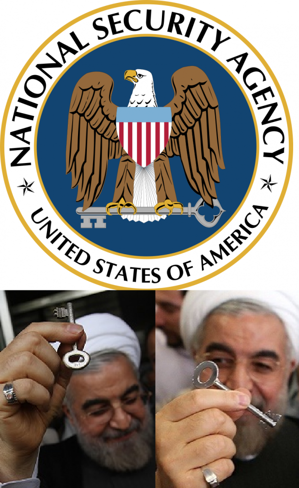 راز کلید حسن روحانی