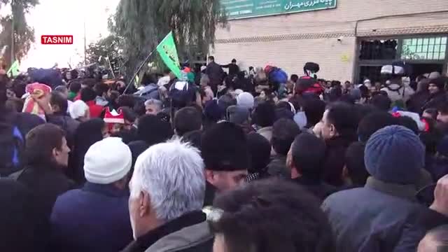 زائران اربعین حسینی - مرز مهران