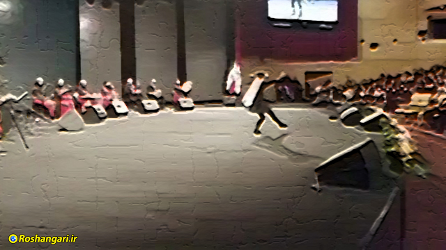 رقص دختران در برج میلاد در حضور آقایان !!!