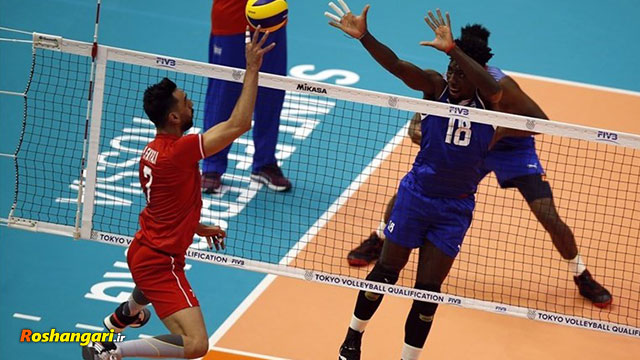 خلاصه والیبال ایران ۳ - کوبا ۲ مقدماتی المپیک