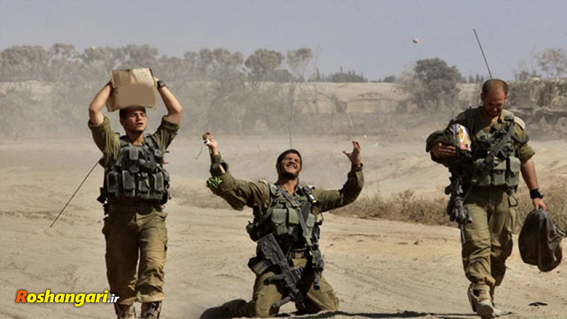  جلوه ای از شجاعت ارتش آمریکا در خاورمیانه!
