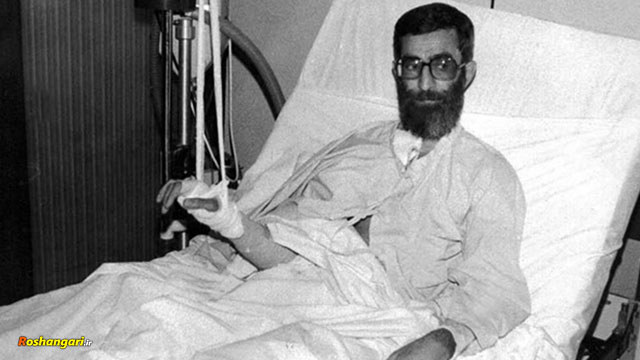 شعری که رهبرانقلاب پس از ترور خود، در بیمارستان برای امام خمینی خواندند. 