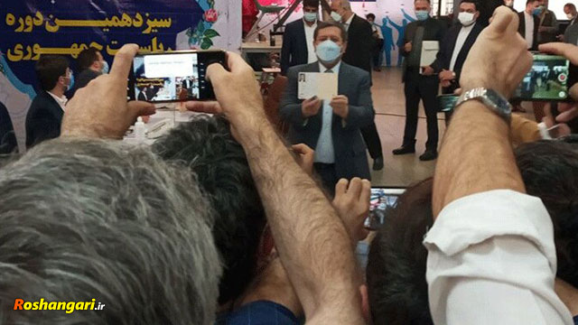 رئیس جمهور(با دوربین) | صحبت های عبدالناصر همتی