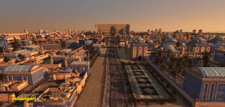 انیمیشن بازسازی‌ شده از تیسفون پایتخت ساسانیان