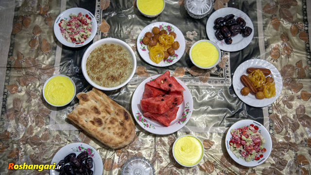تغذیه در ماه رمضان | وعده سحر