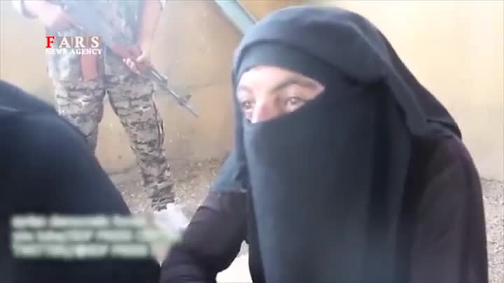  دستگیری داعشی‌ها با لباس زنانه