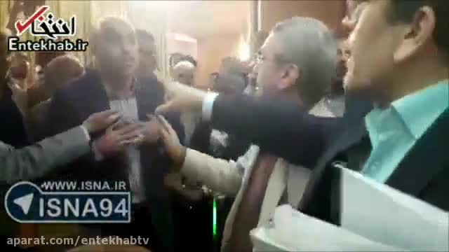 درگیری لفظی معاون شهردار تهران با حافظی
