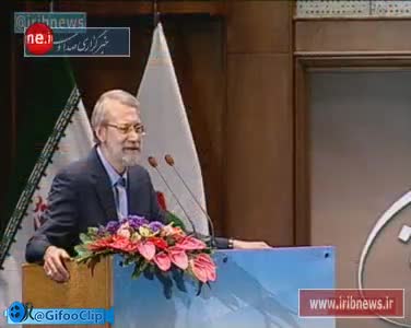 شوخی کنایه‌آمیز لاریجانی با وزیر بهداشت
