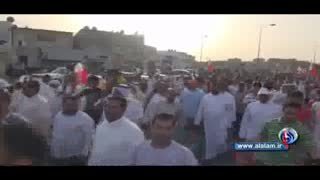 تظاهرات گسترده بحرینی‌ها علیه مسابقات فرمول یک