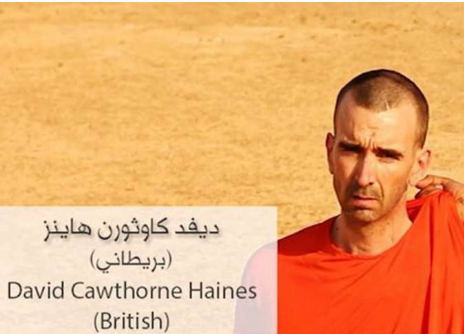 سربریدن تبعه انگلیسی به دست داعش