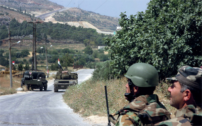  نبرد ارتش سوریه در جسر الشغور در استان ادلب