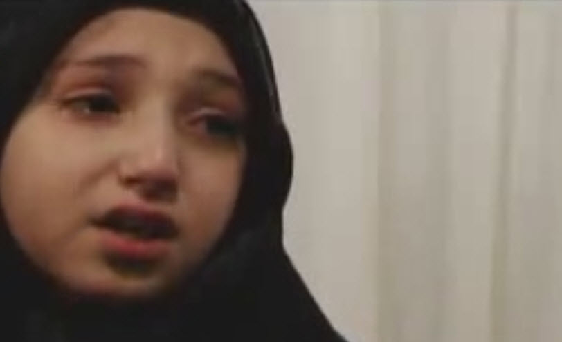 دختر شهید عباس عبداللهی فرمانده گردان صابرین مدافع حرم