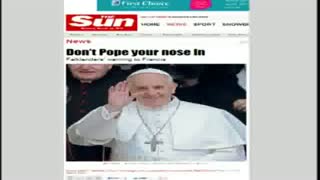 دشمني انگليسي ها با پاپ جديد