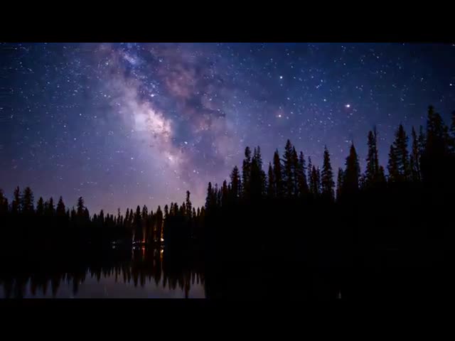 ویدئویی از تفاوت زیاد آسمان شب  در مناطق دارای آلودگی نوری مختلف