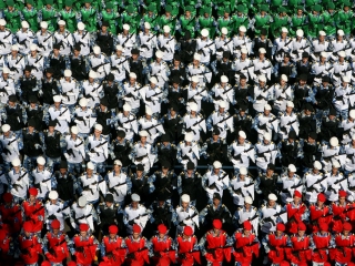 رژه یگان های ارتش در مراسم دانش آموختگی-2