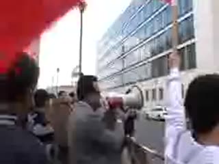 تظاهرات مسلمانان برلین در حمایت از مردم بحرین