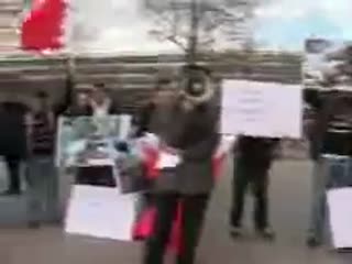 تظاهرات مسلمانان آلمان علیه جنایات آل سعود