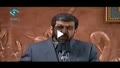لطیفه کنایه‌دار ضرغامی در حضور احمدی‌ نژاد